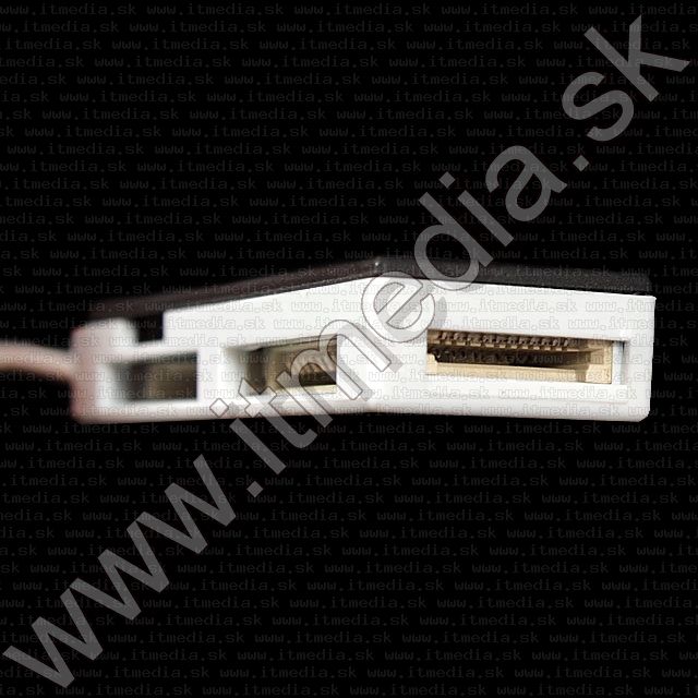 Image of Mini Memory Card Reader SDHC-MiniSD-microSD-MS-M2 *B79* black (IT8507)